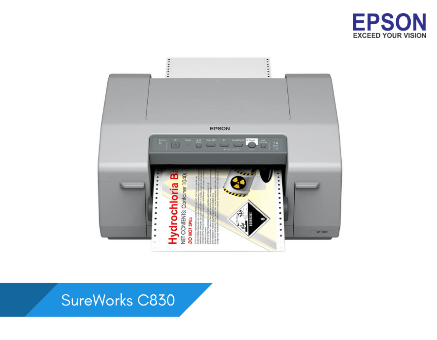 Epson ColorWorks TM-C830 Color Label Printer Mulia Mandiri Supply