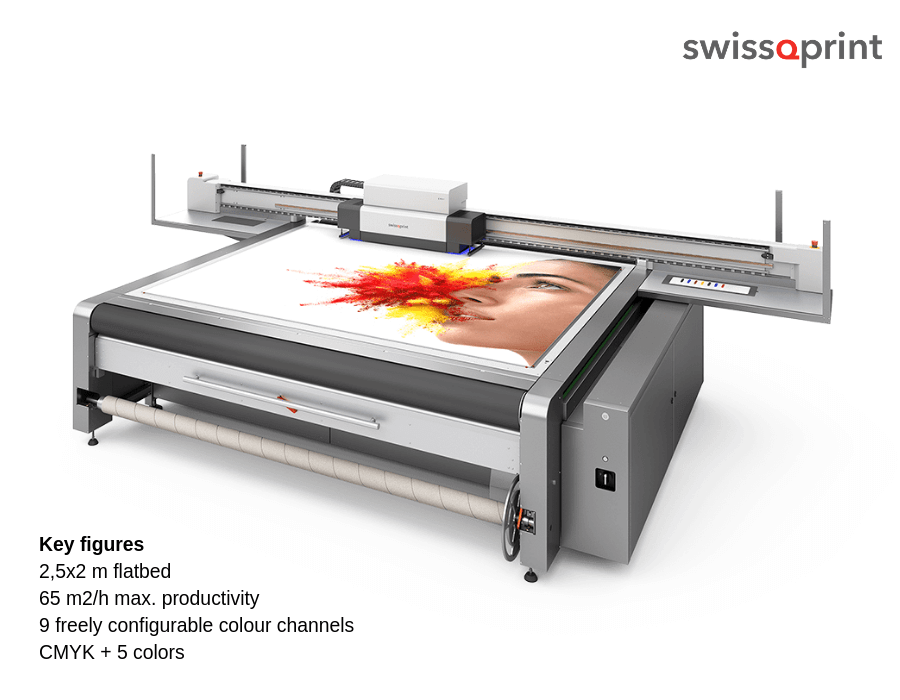 swissQprint Oryx 3 UV LED Flatbed Printer Indonesia Mulia Mandiri Supply 1